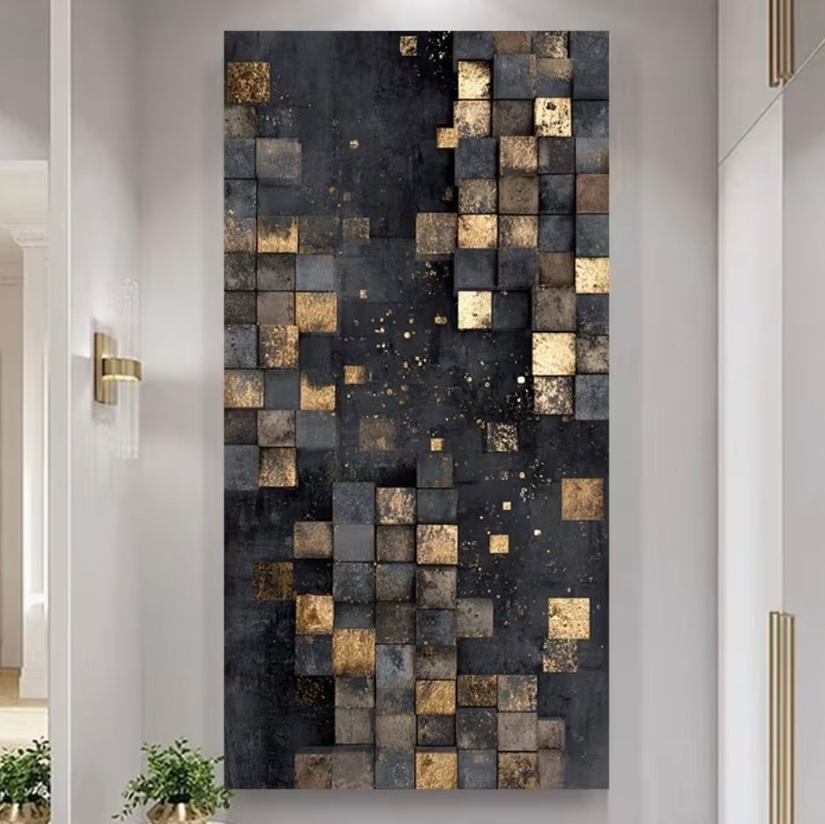 Emiliano Gregoretti - Wood Gold Cube #1.0