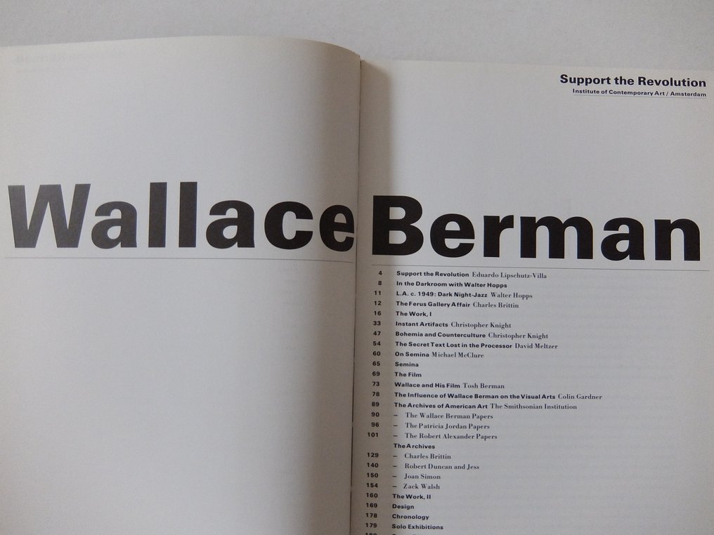Wallace Berman - Support the Revolution - 1992 #3.2