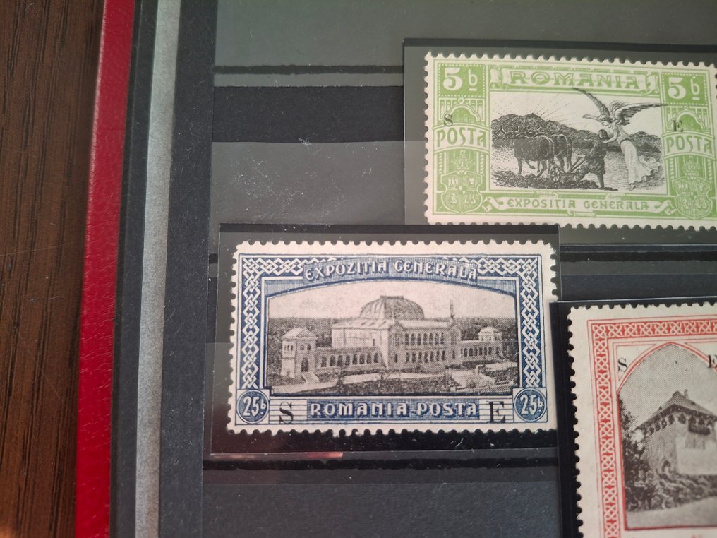 Ρουμανία 1906/1906 - Γενική Έκθεση της Ρουμανίας με Επικύρωση SE 1906 - Mi 197-207 #4.3