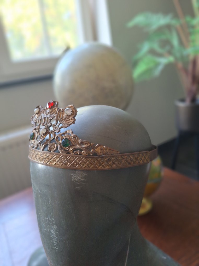 Christian objects - Copper - Early 20th century - Processiekroon #3.2