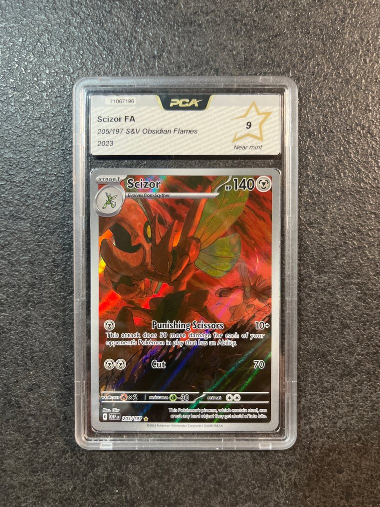 Pokémon - 2 Graded card - Ninetales, Scizor - PCA #3.2