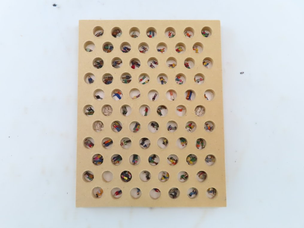 Noch, Preiser, Faller N - Modelltog figurer (140) - +/- 140 figuren #1.0