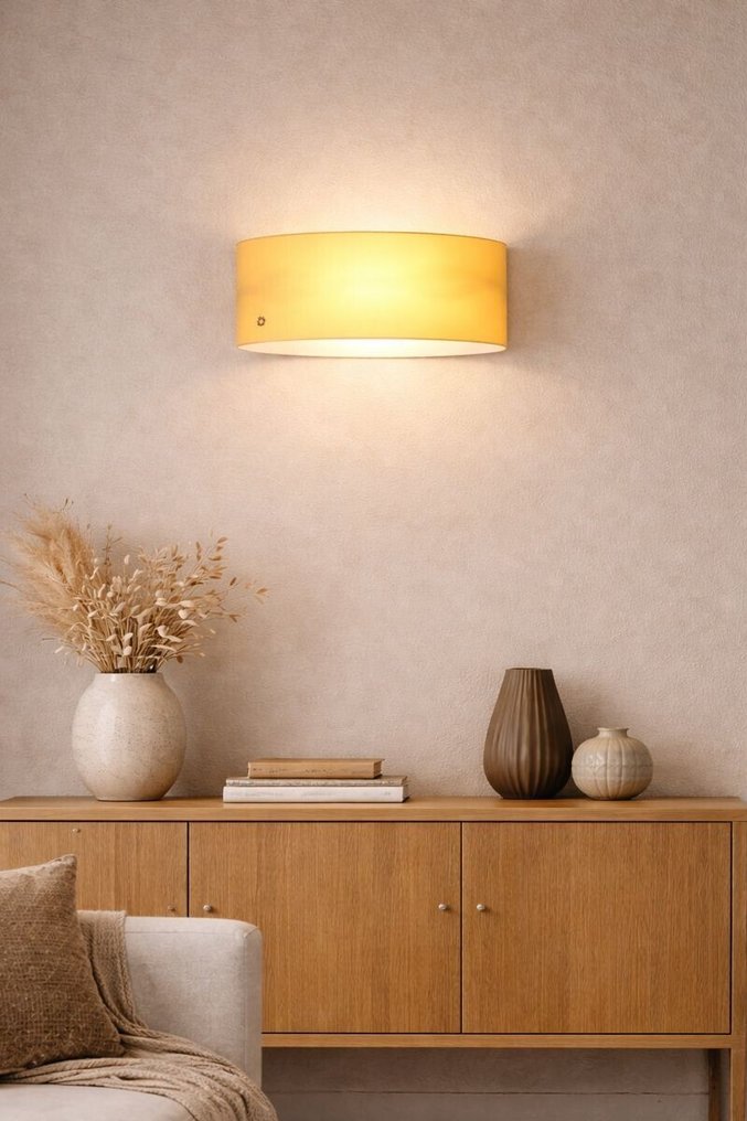 Leucos - Giusto Toso & Noti Massari - Φωτιστικό τοίχου - Vittoria P2 - Γυαλί, Μέταλλο #1.0