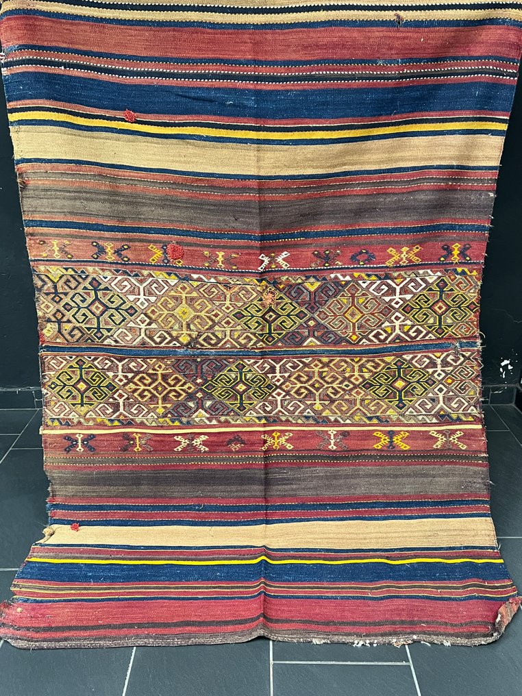 Αρχαίο Kazak Kelim - Χαλί - 185 cm - 125 cm #1.0