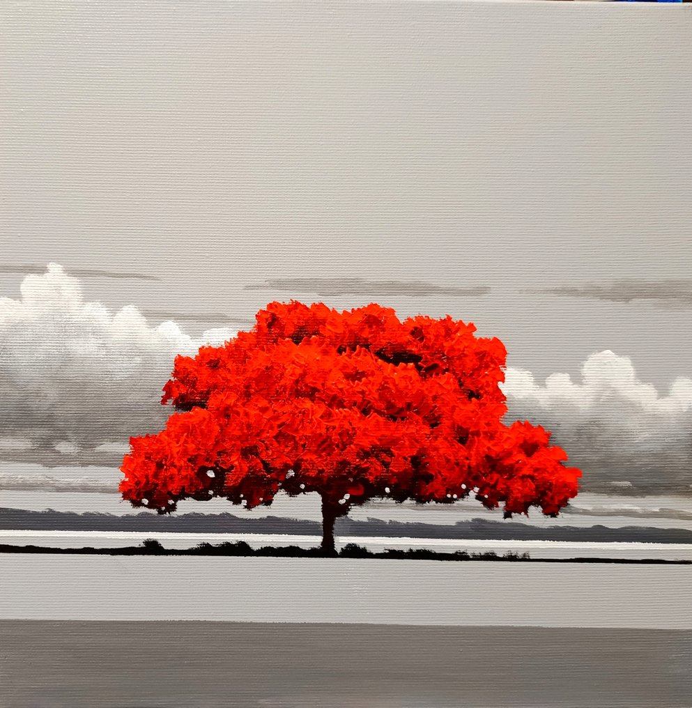 Toni Cimino (1962) - Albero rosso #1.0