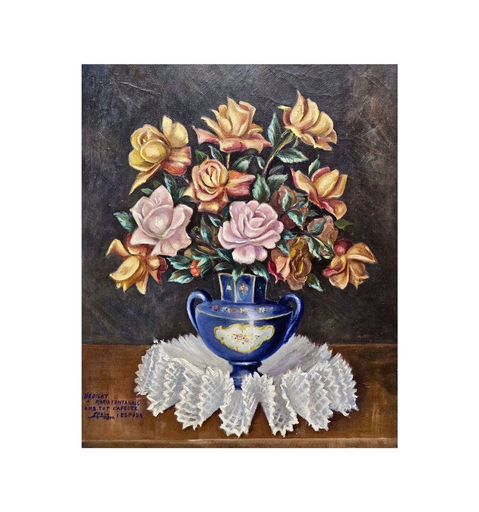 Jean Roig (1929) - NO RESERVE - Roses for an intimate devotion #1.0