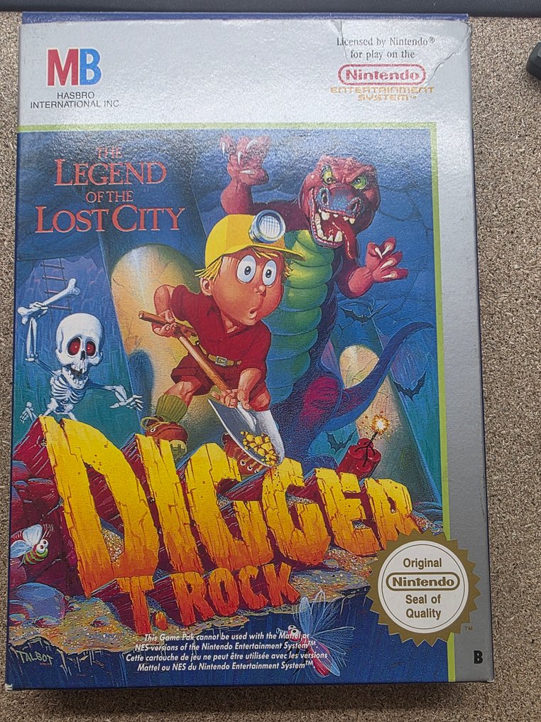 Nintendo - Nes - First edition - Rare The Legend of the Lost City T.Rock (FRA) - Pal B - Video game - In original box #1.0