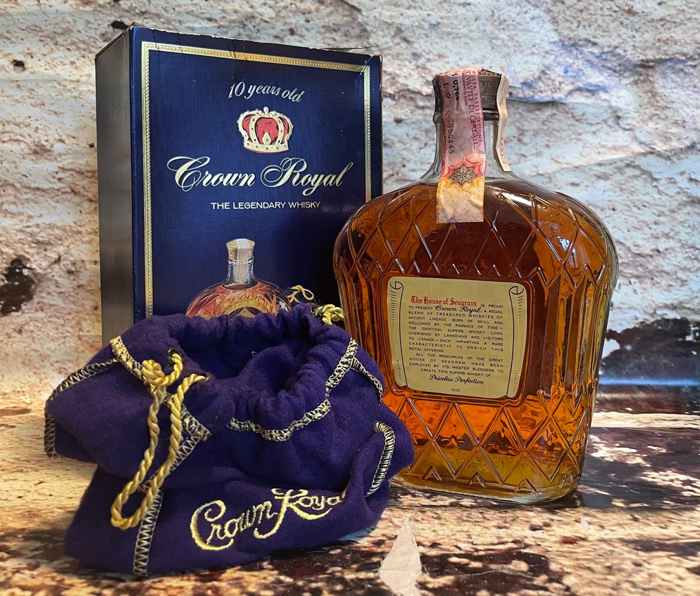 Crown Royal 1975 10 years old Fine De Luxe  - b. Anni ‘80 - 75cl #2.1