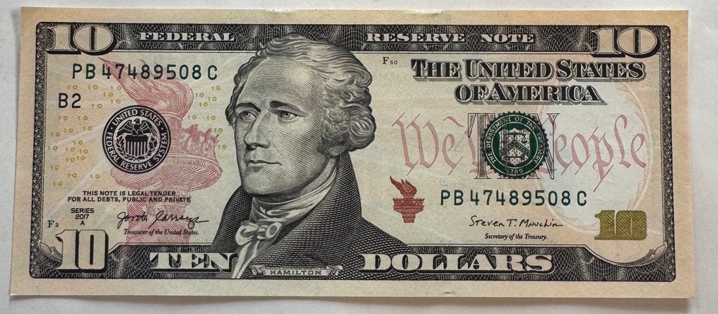 美国. - 4 x 10 Dollars 2017 - Pick 547  (没有保留价) #4.3