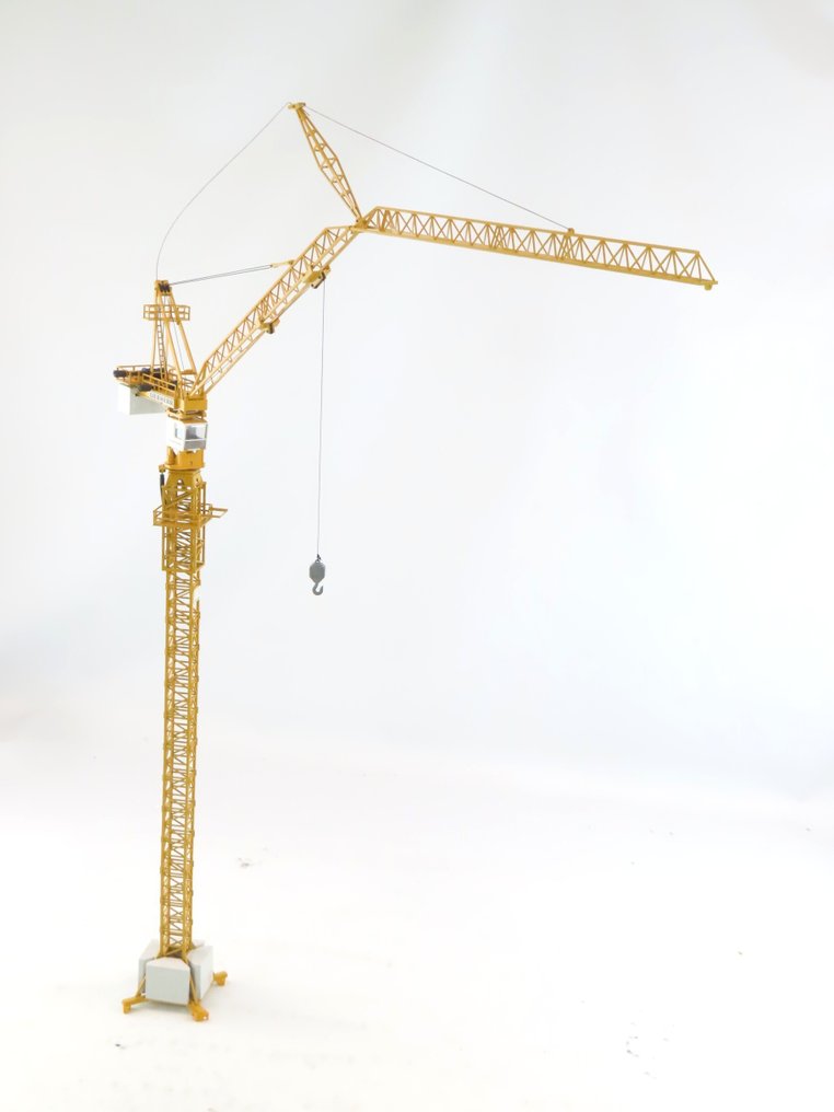 Liebherr, Conrad 1:87 - 2022 - Kituri de construit machete tren (1) - Cutie de construcție din aliaj pentru macara Liebherr HC-K #1.0