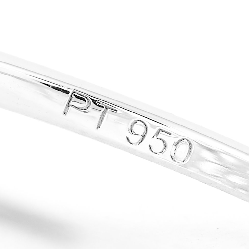 χωρίς τιμή ασφαλείας - Δαχτυλίδι Πλατίνα -  2.16ct. tw. Τουρμαλίνης - Τανζανίτης #4.3