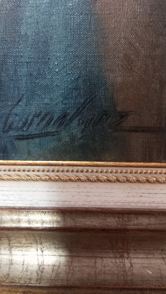 Spanish school (XX) - Mujer con turbante #2.1