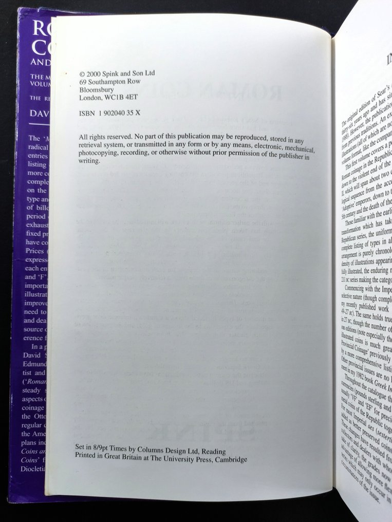 David R. Sear - Roman Coins and Their Values (Volume I) - 2000 #4.3