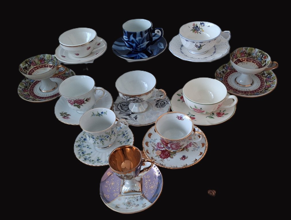 Kubek i spodek (22) - Porcelana #1.0