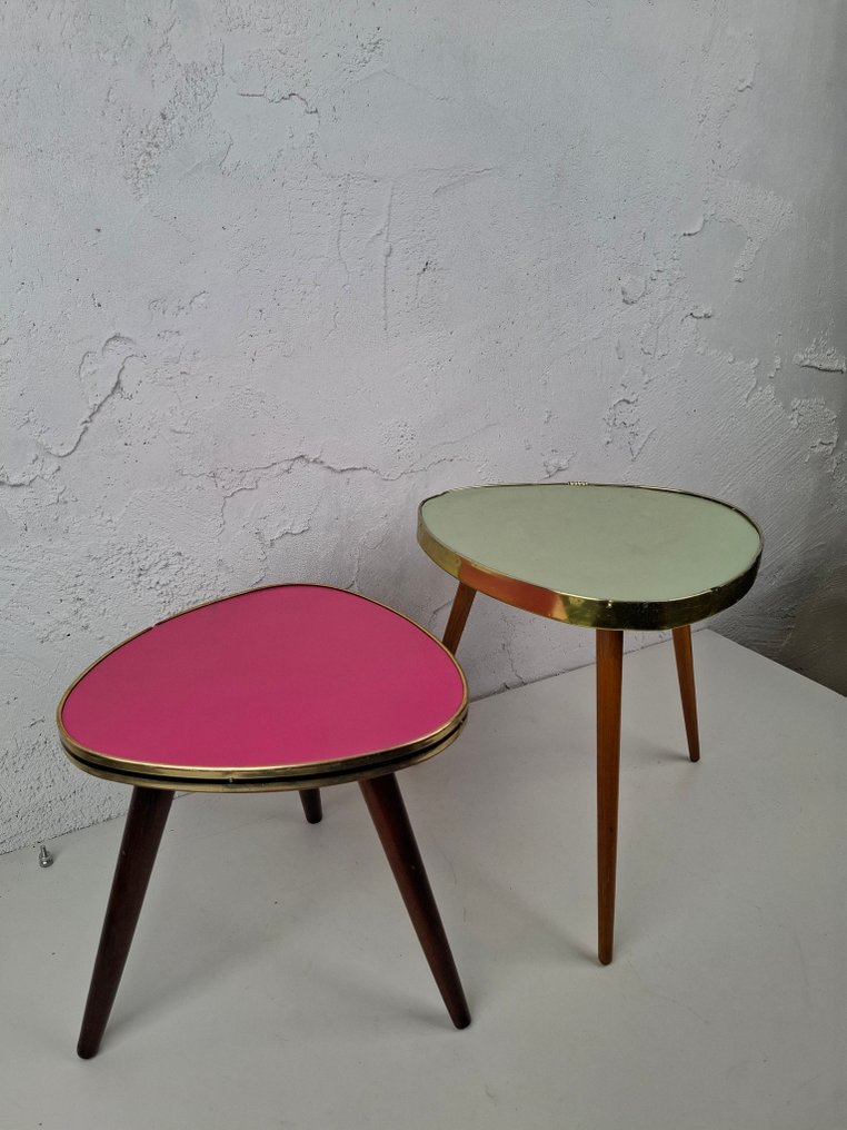 Side table - 木 - 侧边桌子2套 #4.3