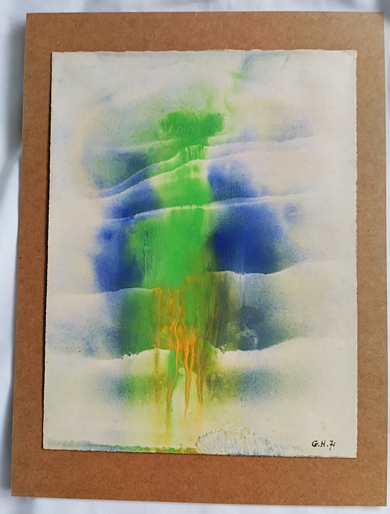 Georges HUGNET (1904-1974) - Brun et argent #3.2