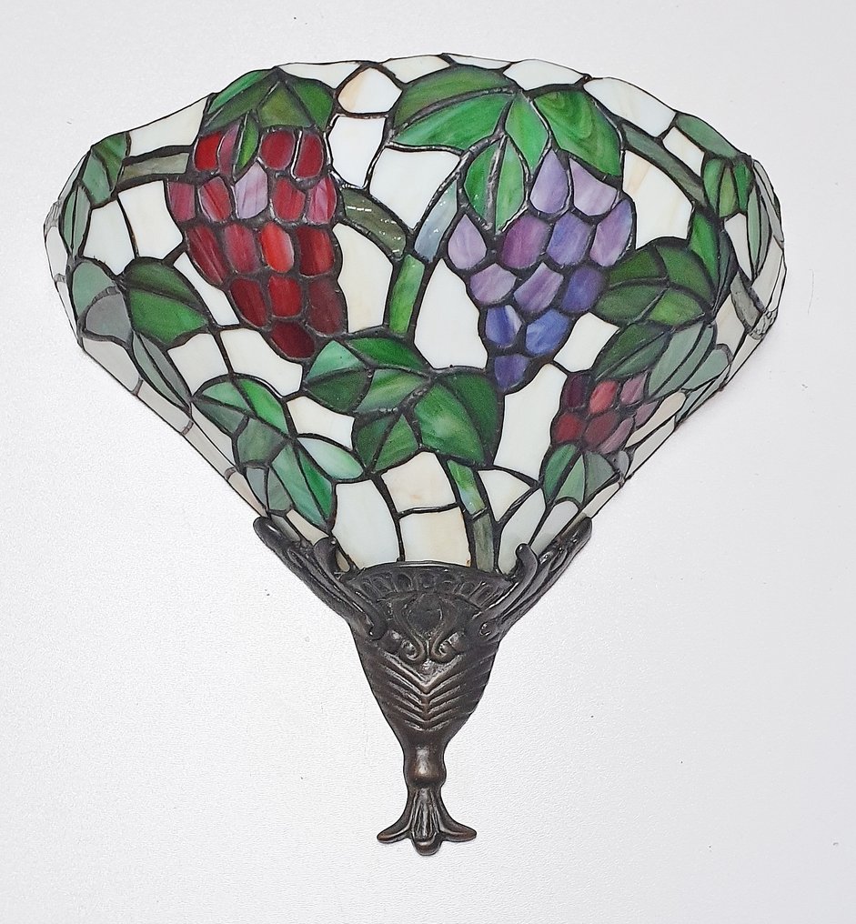 壁灯 - 彩色玻璃, 铸铁 - Tiffany #3.2