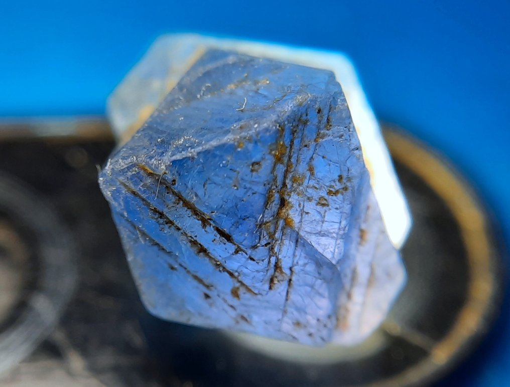 100,4 cts - Käsittelemätön sininen safiiri Karkea- 20.08 g #2.1