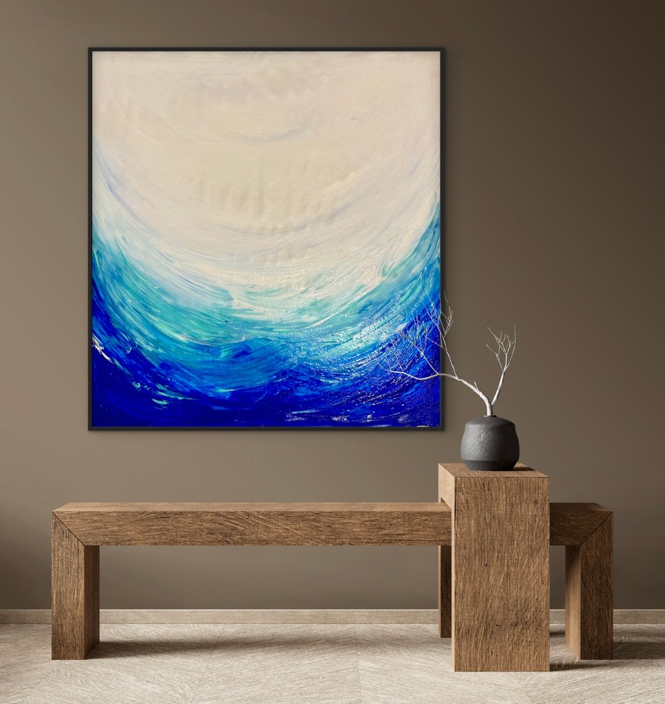 Emanuela Pecchia (1990) - XXXL- Blue Haze #14 NO RESERVE #1.0