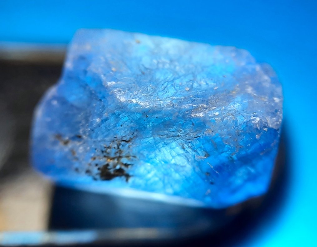 100,4 cts - Käsittelemätön sininen safiiri Karkea- 20.08 g #4.3