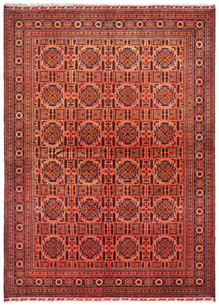 Afghan, Large Traditional Hand-knotted Fine quality Unique "Waziri" rug Elegant Premium wool - Carpet - 340 cm - 250 cm - Authentic Handmade rug #1.0