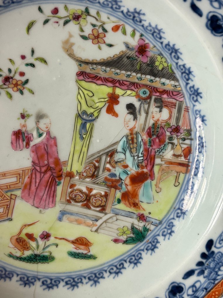 Πιάτο - Πορσελάνη - Qianlong (1736-1795) #4.3