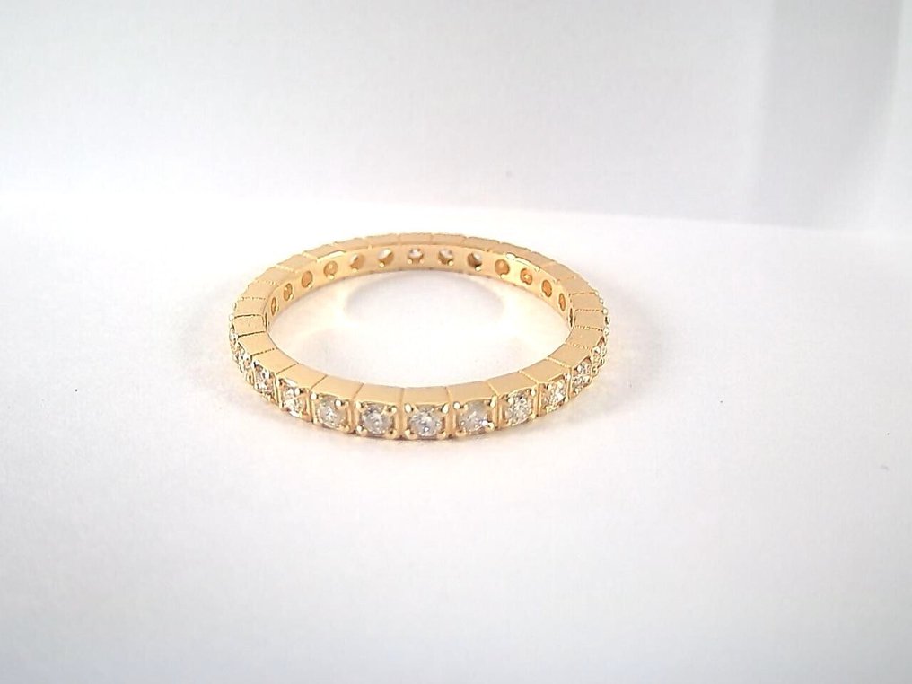 Sormus - 18 kt. Keltakulta -  0.56ct. tw. Timantti (Luonnollinen)  - Timantti - Love Infinity 2 #1.0