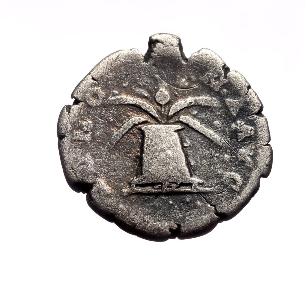 Rooman imperiumi. Antoninus Pius (138-161 aaj.). Denarius Modius on reverse  (Ei pohjahintaa) #1.0