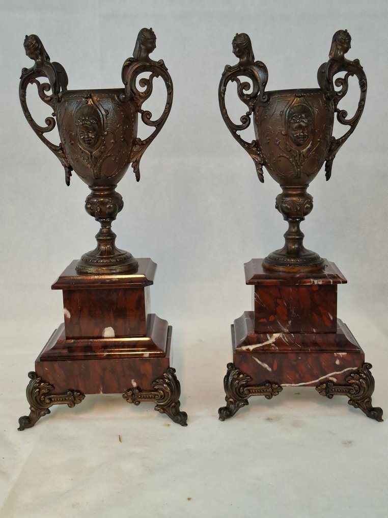 Ørevase (2)  - Legering, Marmor #3.2