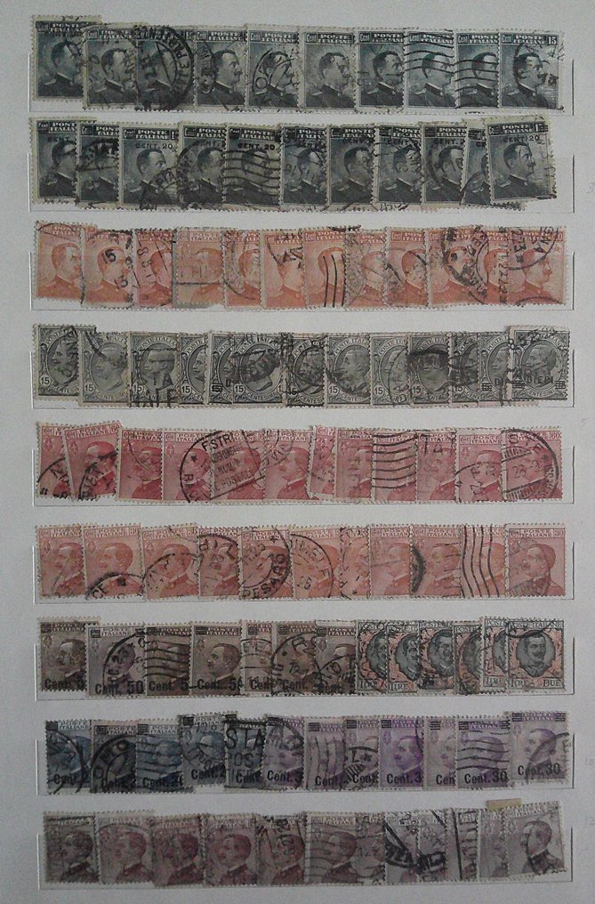 意大利 1863/1955 - 意大利王国与意大利共和国的累积 #2.1