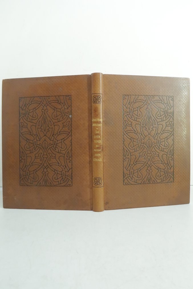 François-René de Chateaubriand - Les aventures du dernier Abencerage [Reliure de René Kieffer ; num. sur vélin] - 1897 #1.0