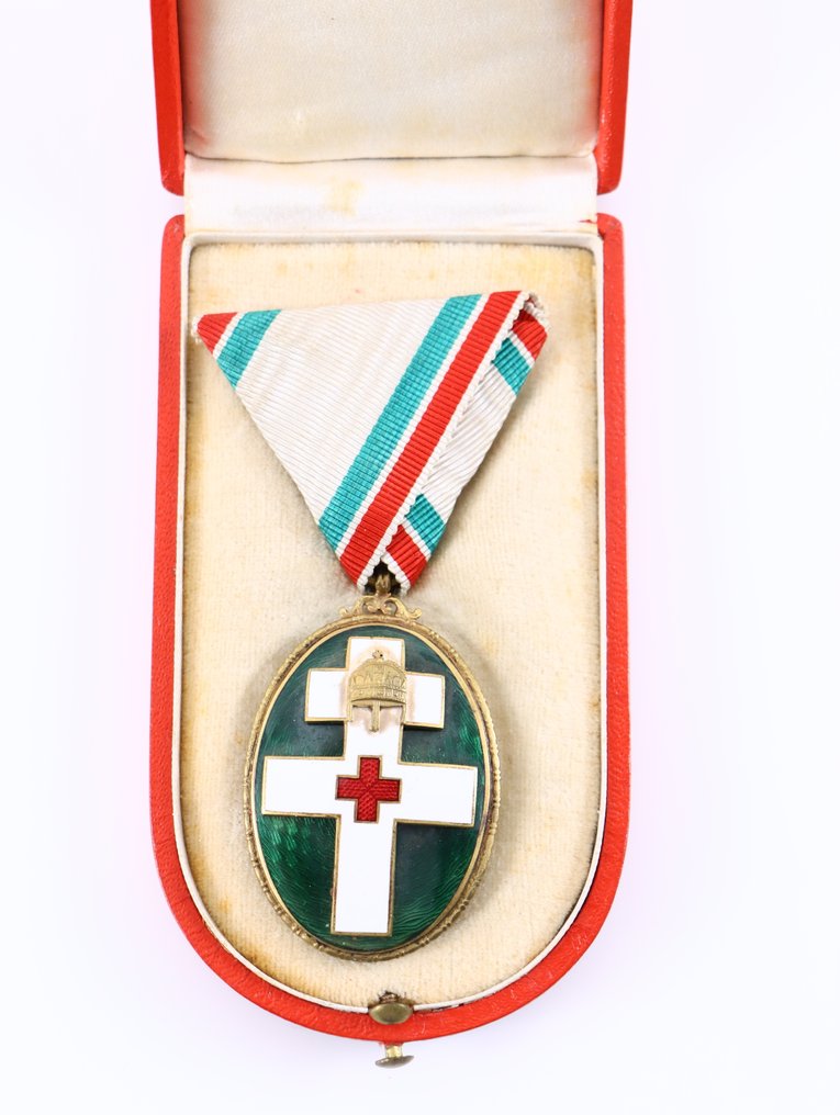 Ungarn. Medal 1922 Merit Medal (Red Cross) #1.0