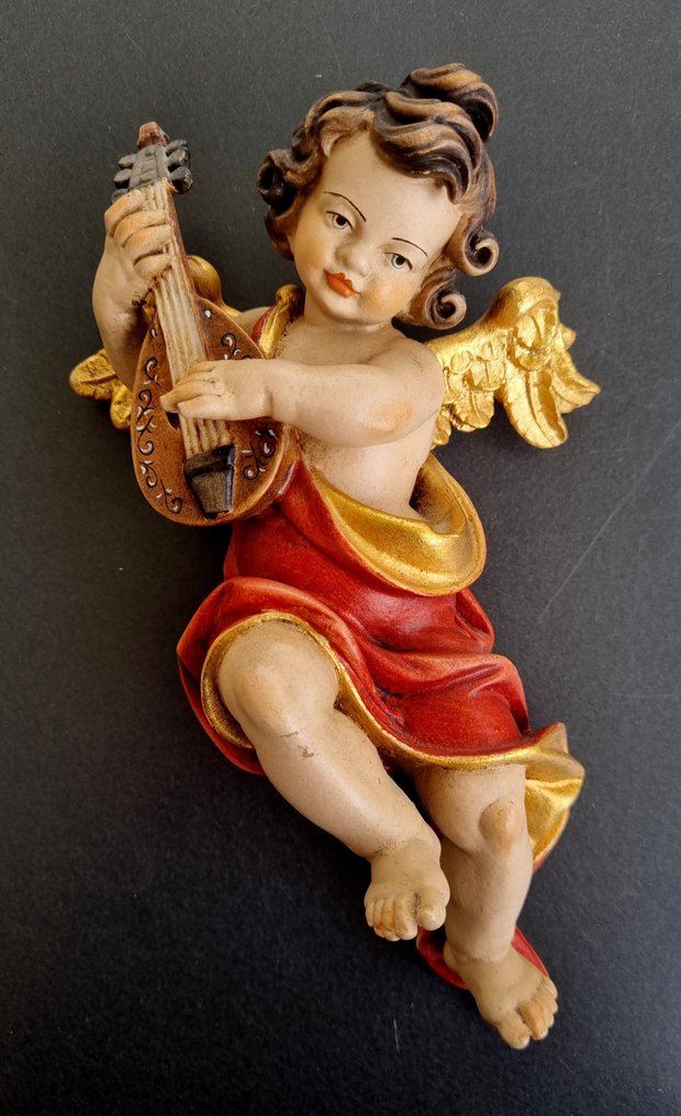 Αγαλματίδιο - Südtirol Engel Putte ca. 23 cm - Ξύλο #1.0