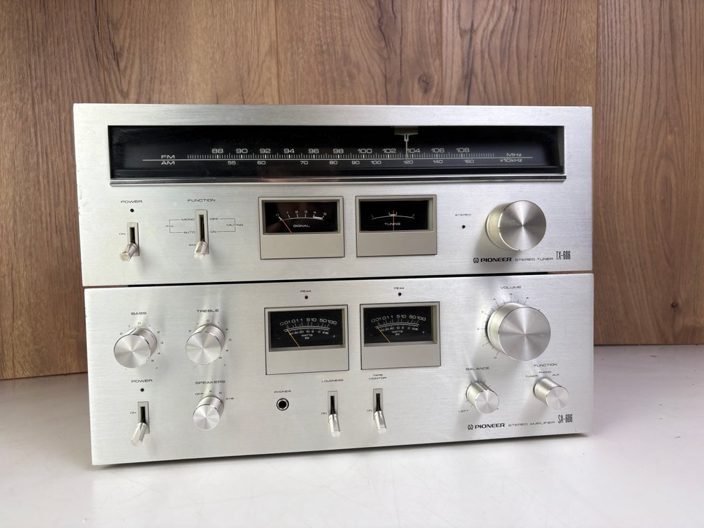 Pioneer - Ενισχυτής SA-506 - Ραδιοφωνικό δέκτη TX-606 Στερεοφωνικό σετ - Πολλαπλά μοντέλα #1.0