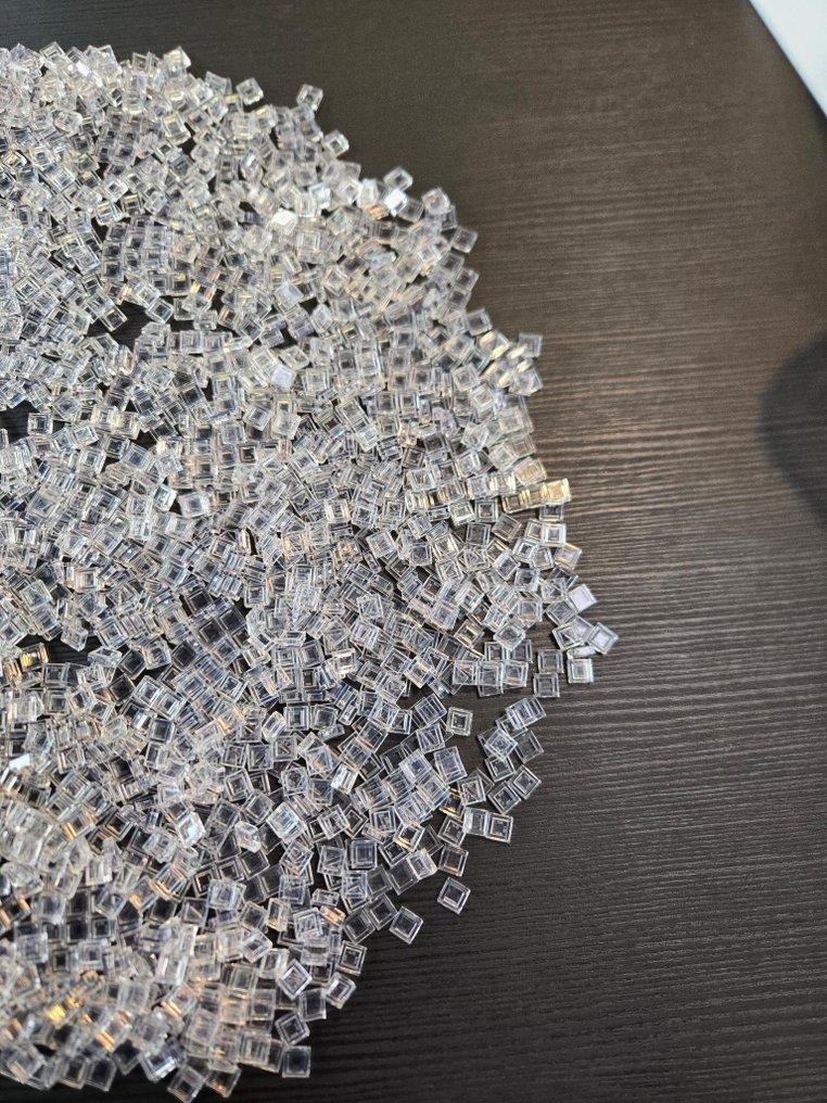 Lego - Jouet New Tile 1 x 1 Trans-Clear 3000pcs #2.1