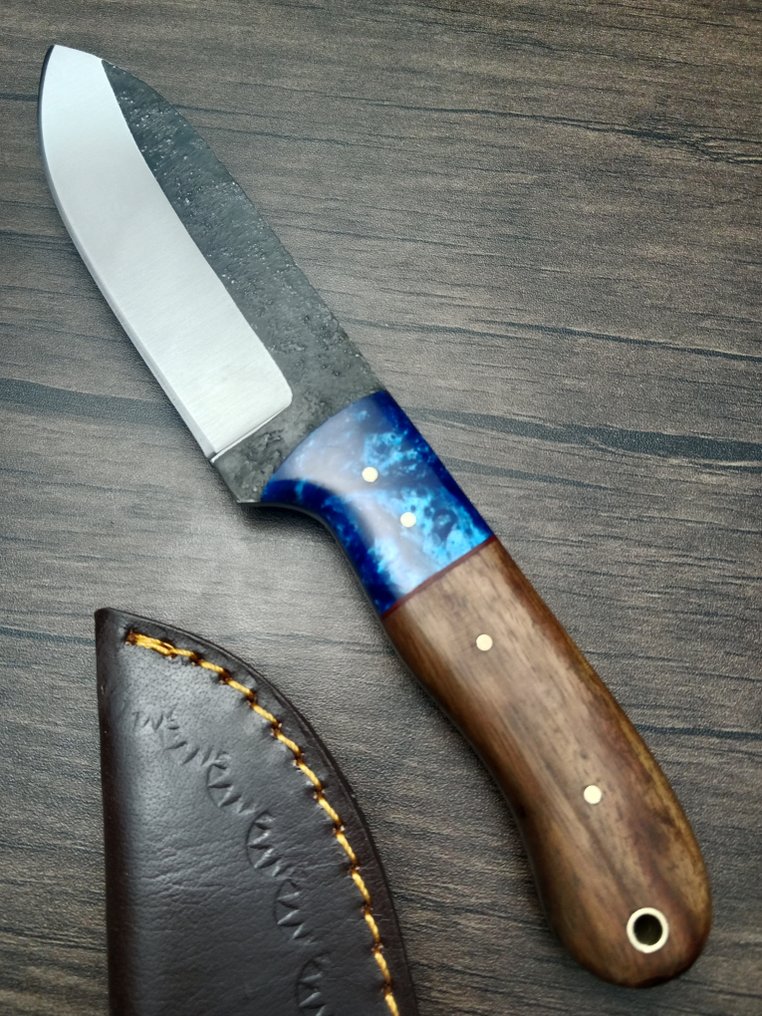 Obsidian - 厨刀 - Kitchen knife set -  介绍 Obsidian 定制系列厨师刀，传统工艺制作 - 专用钢 - 法国 #1.0