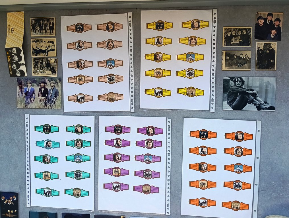 披頭四 - 复古纪念品收藏：卡片、明信片与雪茄标签（1960年代至1990年代） - 1964 #4.3