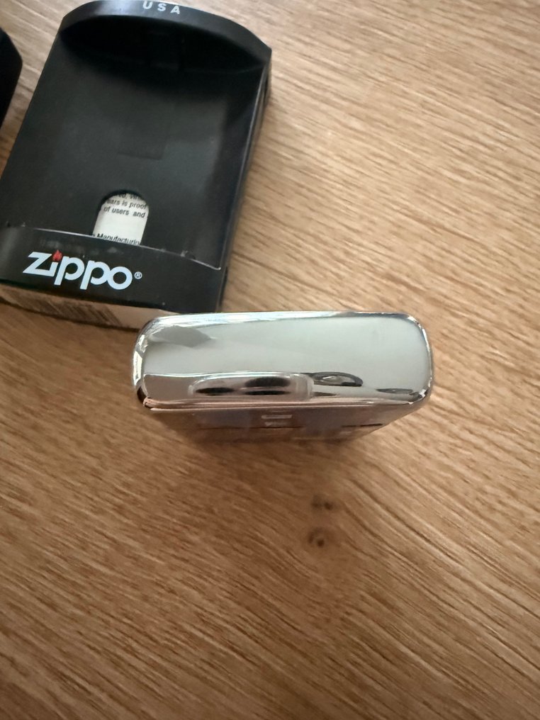 Zippo - χωρίς τιμή ασφαλείας - Αναπτήρας τσέπης - Χάλυβας (ανοξείδωτος) #3.2