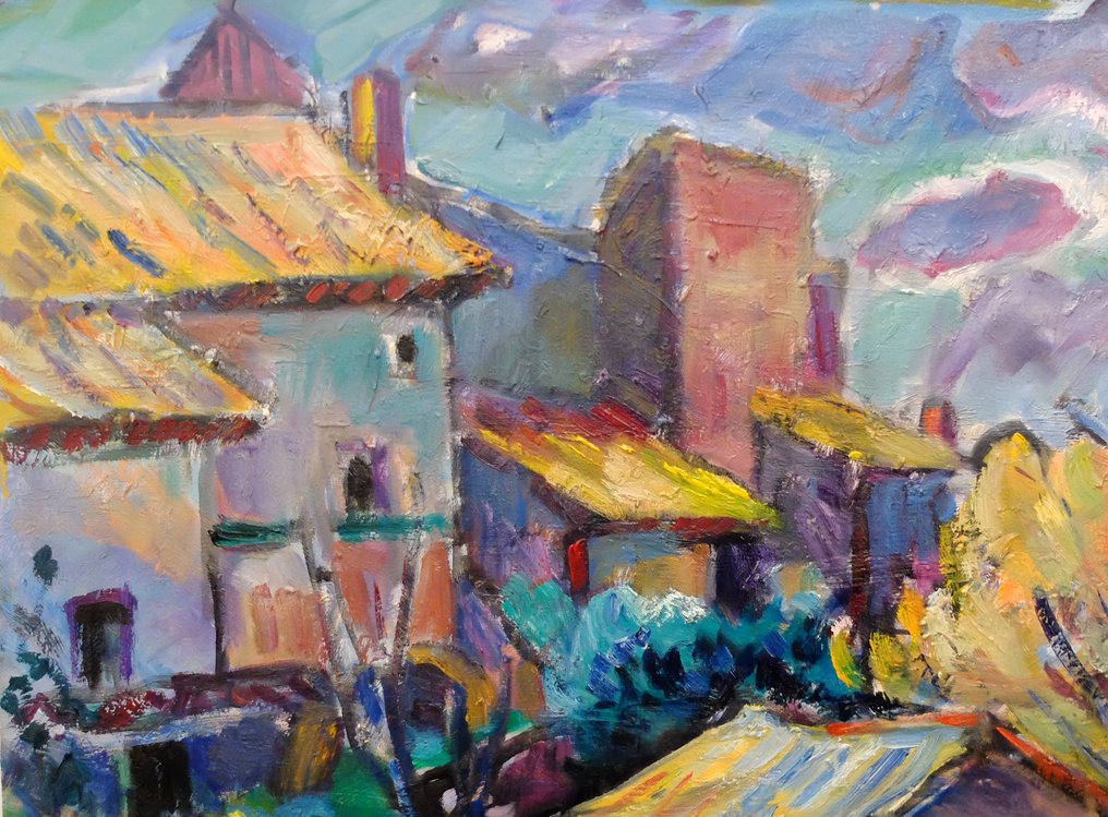 Juan Mendoza Marruedo (1929) - Paisaje oroñal #4.3