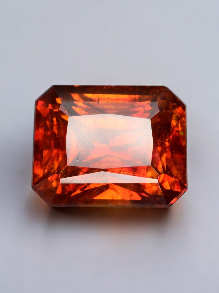 没有保留价 橙色 闪锌矿  - 10.79 ct - 国际有色宝石协会（ICA GemLab） #1.0