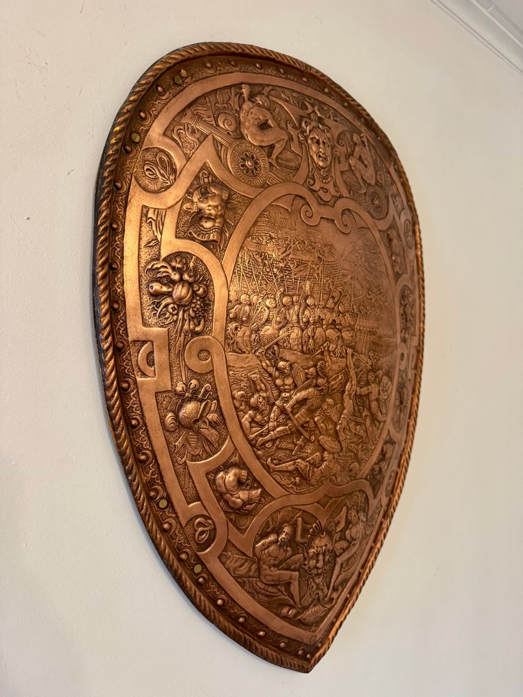 Skjold - Antik - Belgien - 1850-1900 #2.1