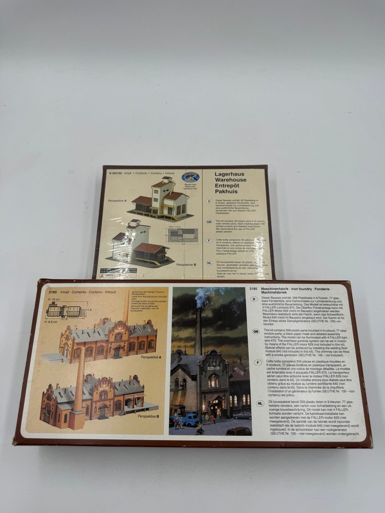 Faller N - 222192, 2185 - Modelltog byggesett (2) #1.0