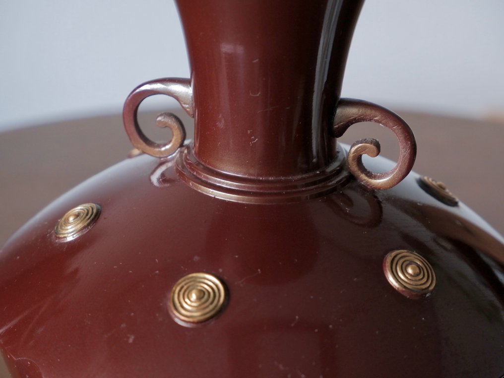 Jarrón - Bronce - Japón - Florero de bronce  (Sin precio de reserva) #2.1