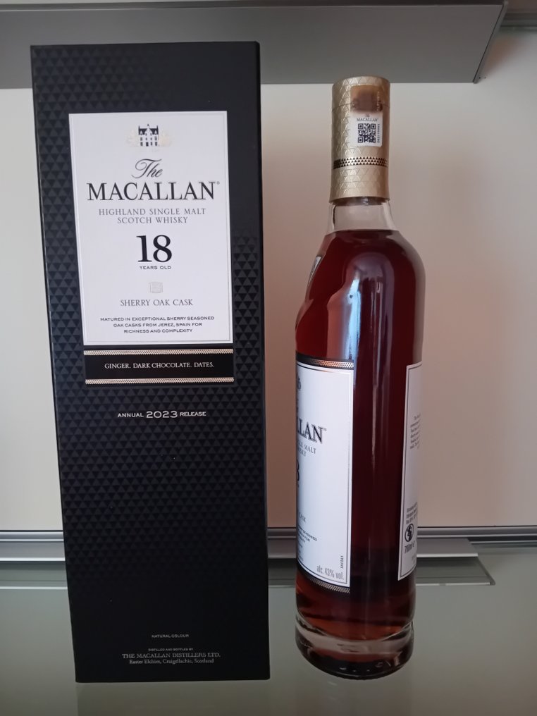 Macallan 18 years old Sherry Oak Cask 2023 Release  - 70cl #2.1