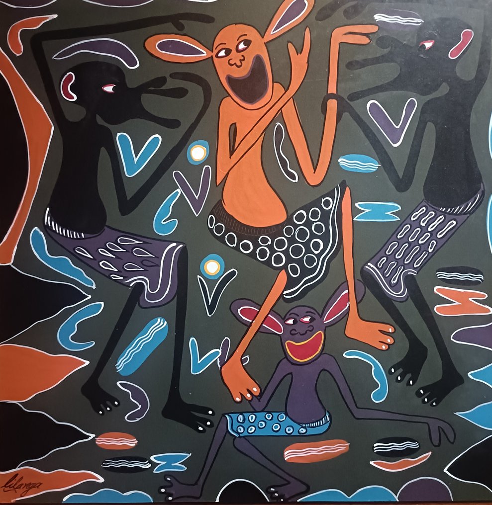 George Lilanga (1934–2005) - Èbu Acha Mkono Wango #1.0