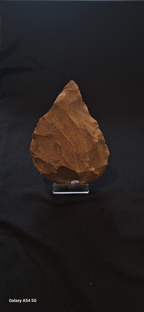 Παλαιολιθική Πήλινα Μπισάφες Μουστεριέν της Βόρειας Αφρικής, Μαυριτανία, περίπου 300.000 π.Χ. έως 45.000 π.Χ., συλλογή. - 135 mm  (χωρίς τιμή ασφαλείας) #1.0