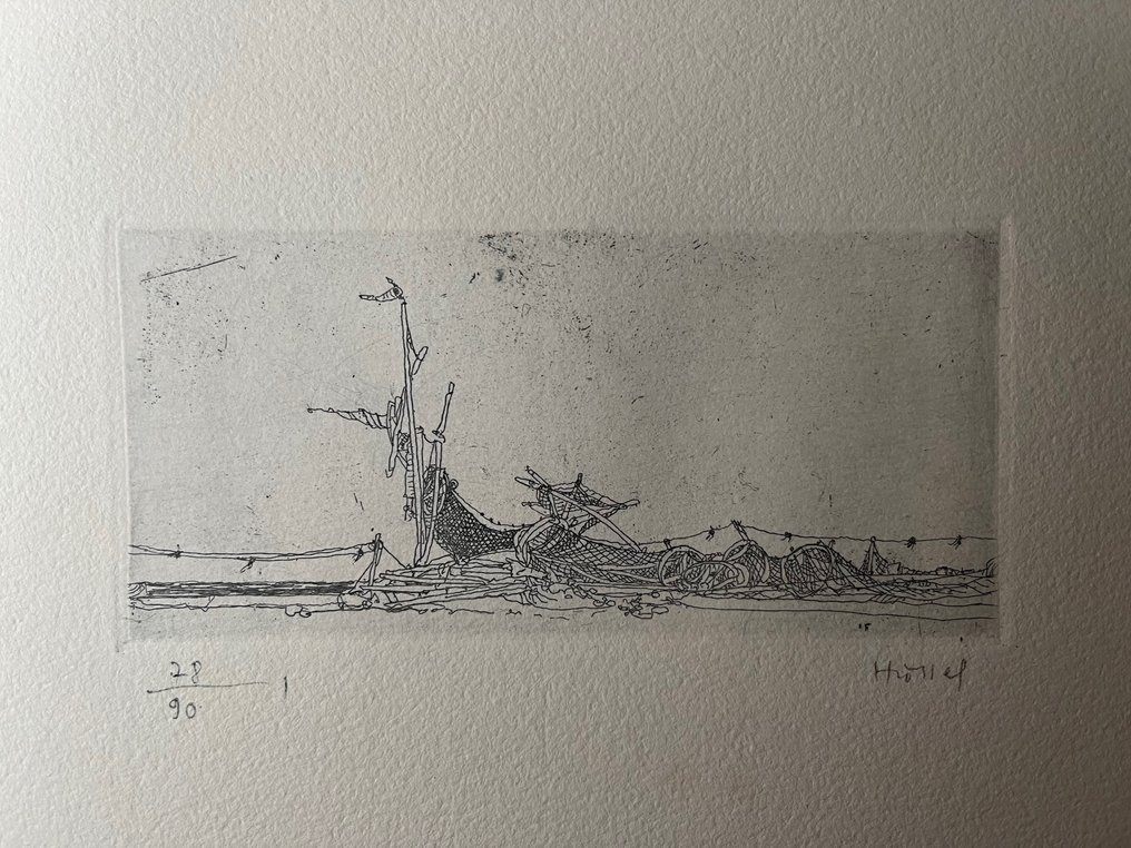 Horst Hussel (1934-2017) - Erinnerungen an Holland (13 Radierungen) #2.1