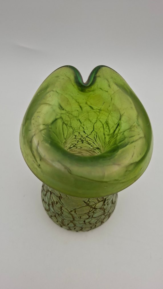 Kralik - Váza -  Vaas  - Üveg - Jugendstil #1.0