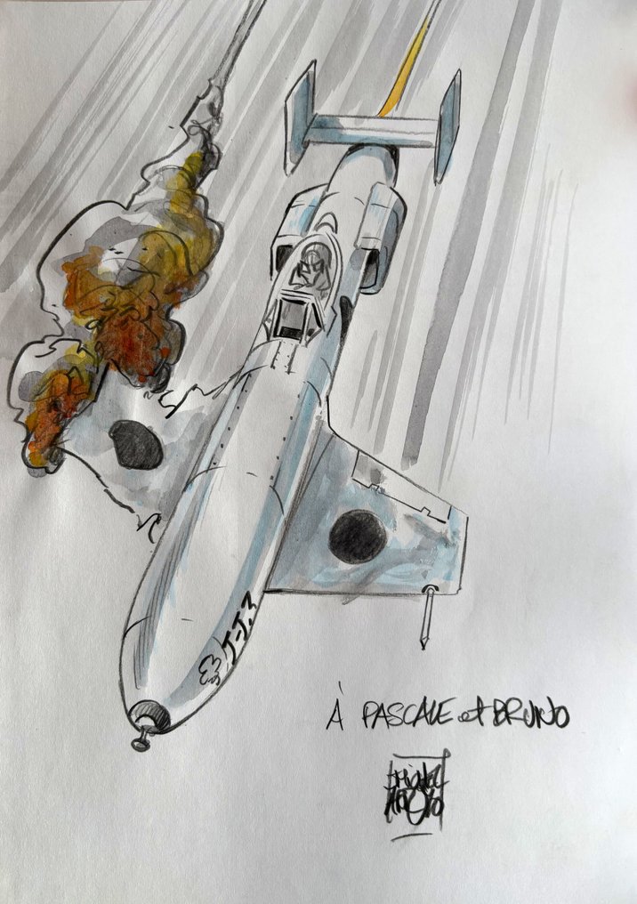 Buck Danny Classic T4 - L'Ile du Diable + dédicace couleur - C - 1 Album - Eerste druk - 2017 #1.0