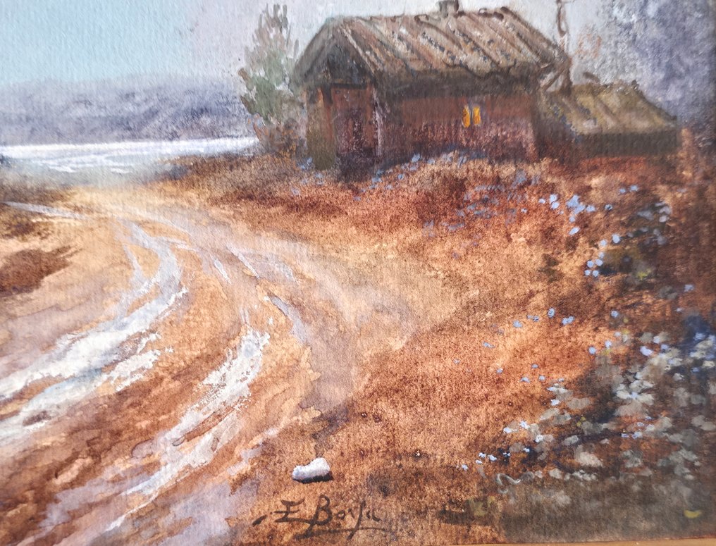 Emilio Borsa (1857 -1931) - Paesaggio #2.1